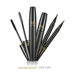 Waterproof Beauty Cosmetic Tool Liquid Eye Liner Pen Set With 3D Thicken Lengthen Mascara Black Brown Long Lasting Quick Dry