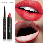 FOCALLURE 19 Colors LipStick set with 2PCS Waterproof Matte Lipsticks Pen Cosmetic with High Pigment Lip Liner Pencil Makeup Set