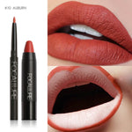 FOCALLURE 19 Colors LipStick set with 2PCS Waterproof Matte Lipsticks Pen Cosmetic with High Pigment Lip Liner Pencil Makeup Set