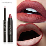 FOCALLURE 19 Colors LipStick set with 2PCS Waterproof Matte Lipsticks Pen Cosmetic with High Pigment Lip Liner Pencil Makeup Set