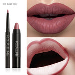 FOCALLURE 19 Colors LipStick set with 2PCS Waterproof Matte Lipsticks Pen Cosmetic with High Pigment Lip Liner Pencil Makeup Set