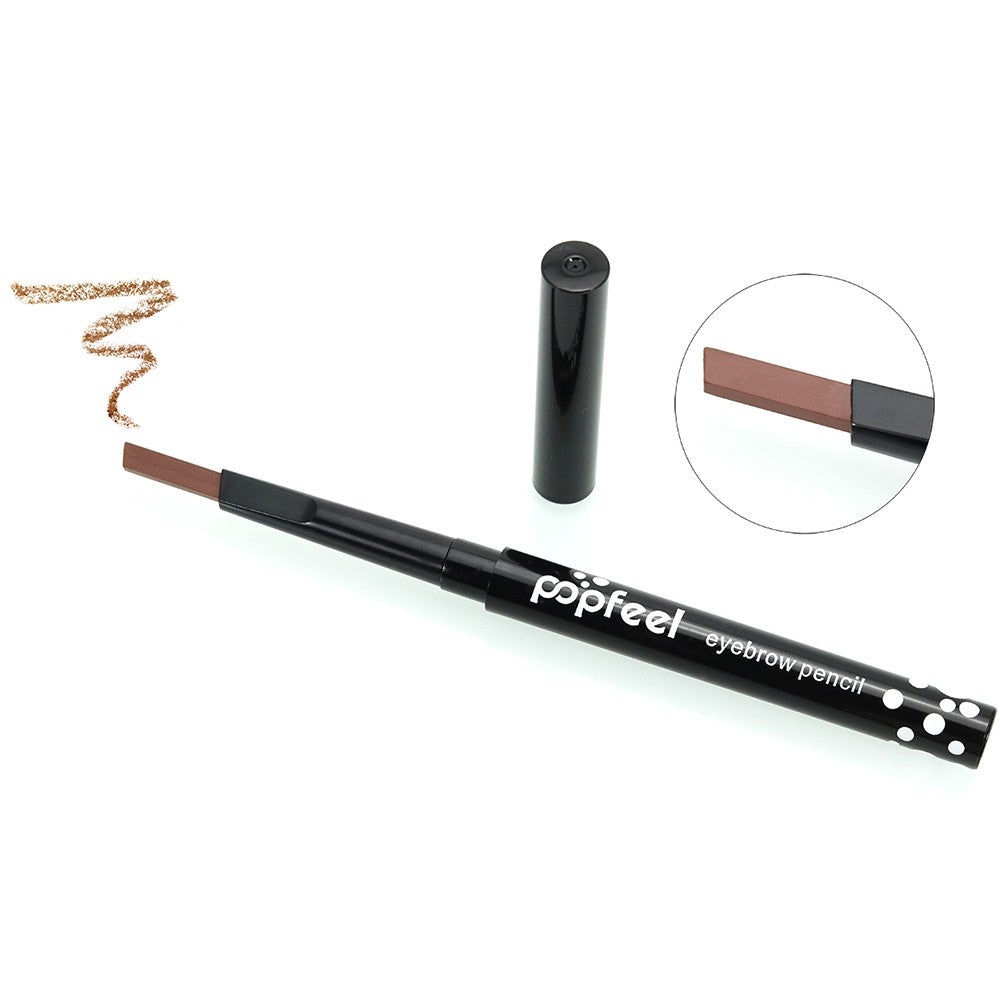 Popfeel Eyebrow Pencil Waterproof Long Lasting Eye Brow Maker Pen Makeup Tools