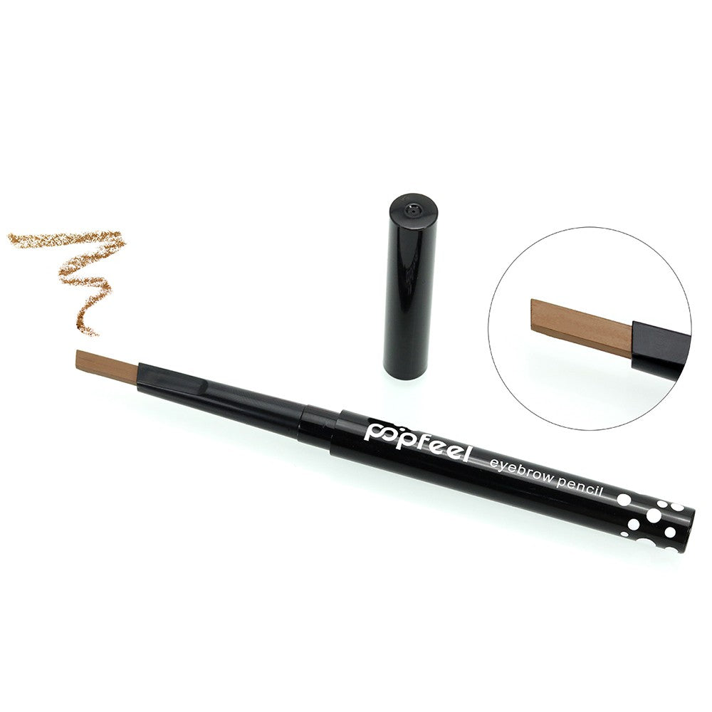 Popfeel Eyebrow Pencil Waterproof Long Lasting Eye Brow Maker Pen Makeup Tools