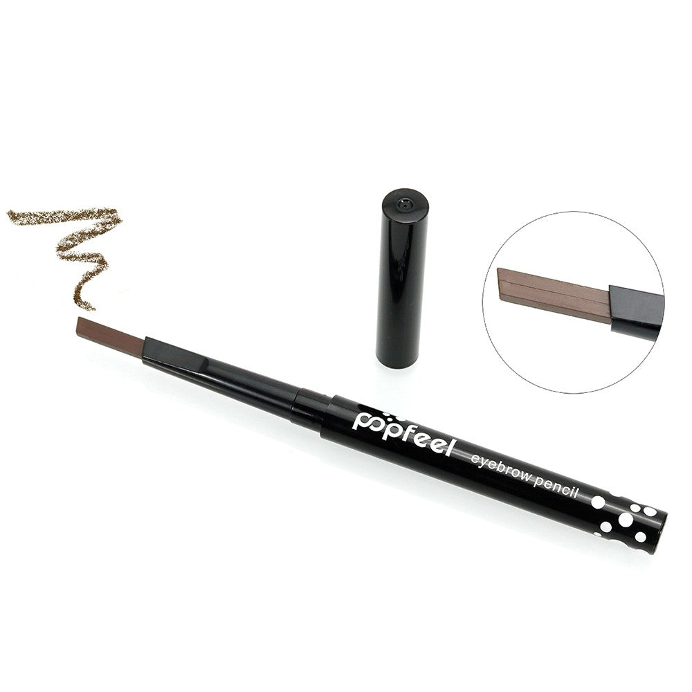 Popfeel Eyebrow Pencil Waterproof Long Lasting Eye Brow Maker Pen Makeup Tools